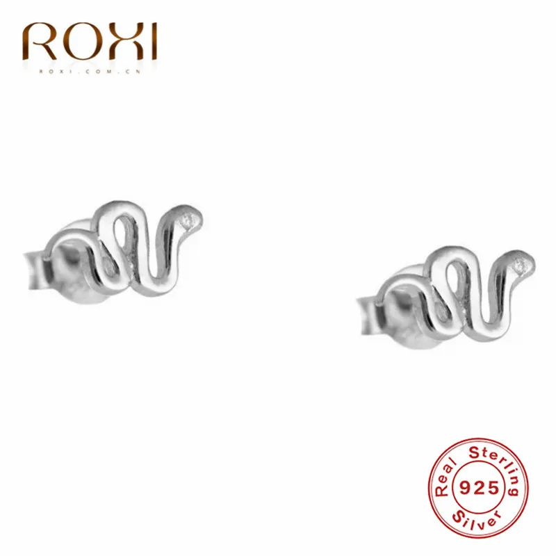 Женские серьги-гвоздики из серебра 2019 пробы в стиле панк | Украшения и аксессуары