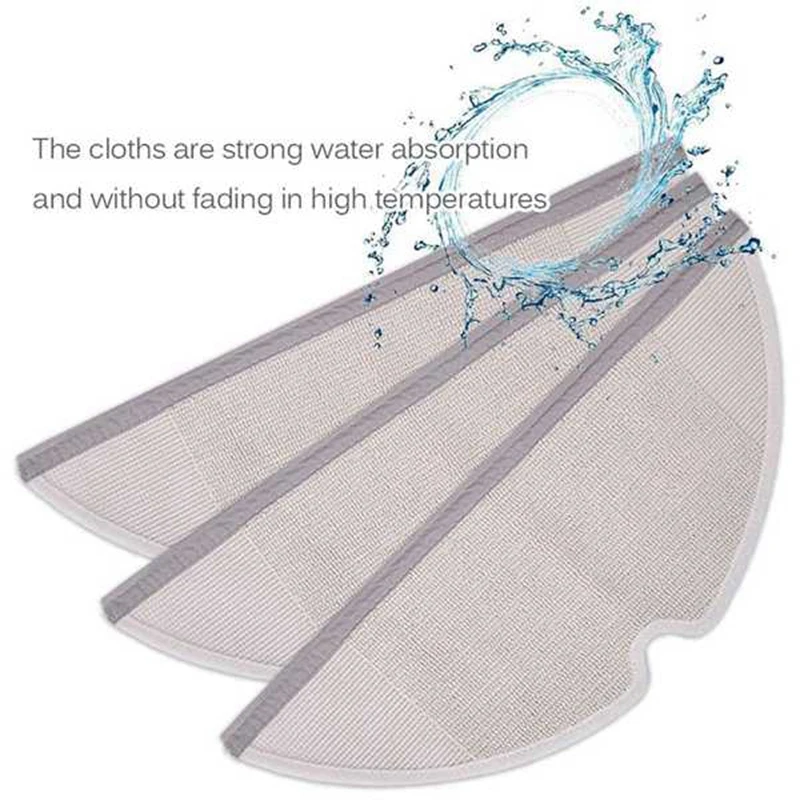 

Mop Cloths Water Tank Filter for Xiaomi Roborock S50 S51 S6 S5 Parts Generation 2 Dry Wet Mop Cloths Accessories