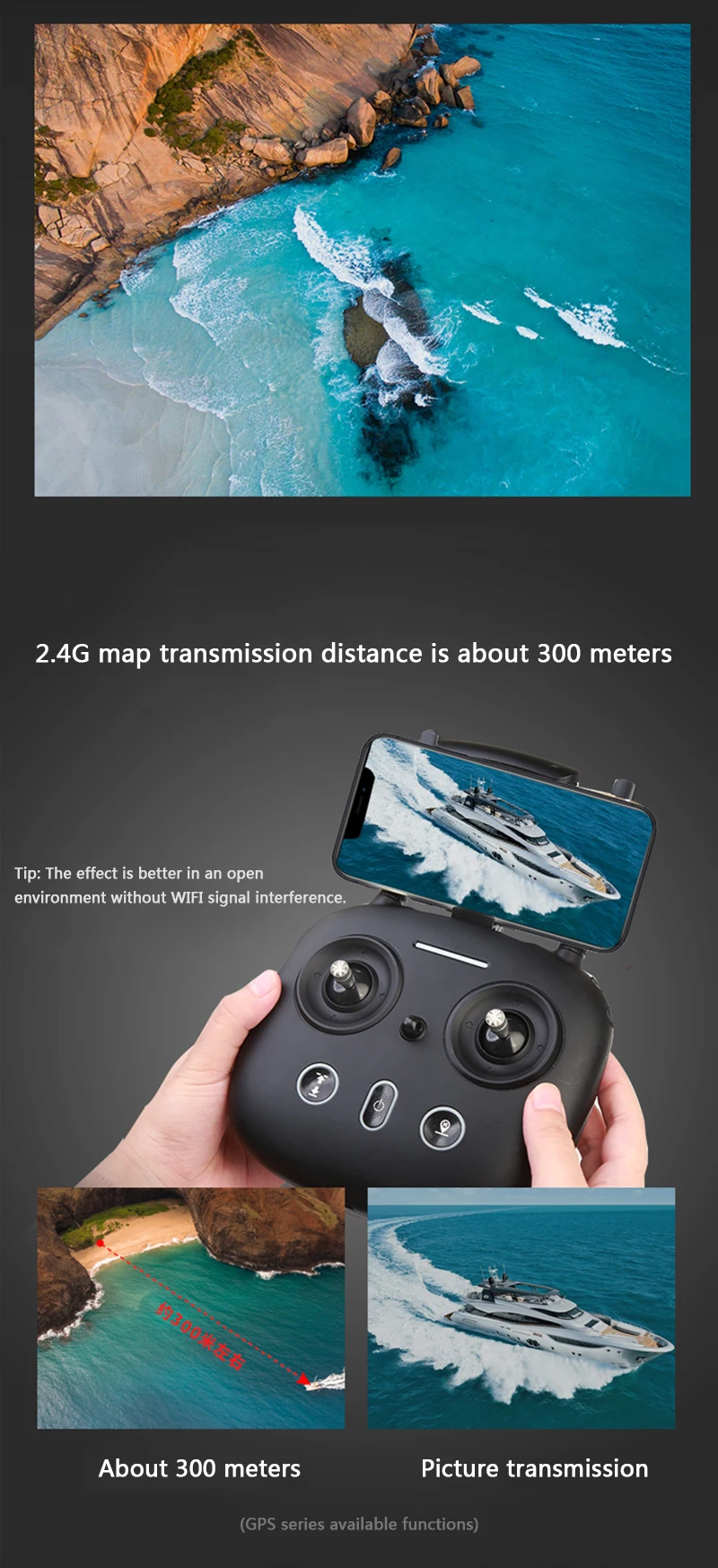Новейший Тор Радиоуправляемый квадрокоптер gps Дрон 4K камера HD профессиональные дроны 500 м управление Wi-Fi приложение передача складной фиксированный высокий самолет