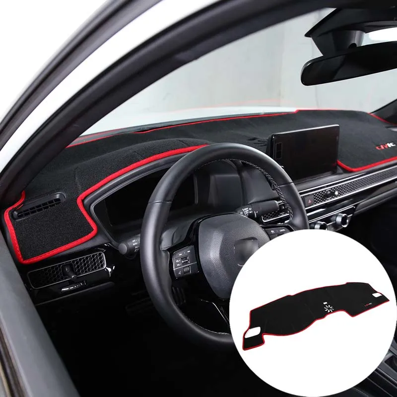 

for Honda Civic 11th 2022 Anti-Slip Mat Dashboard Cover Pad Sunshade Dashmat Protect Carpet Anti-UV Car Interior Accessories
