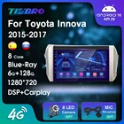 Автомобильное радио Blu-Ray IPS экран для Toyota Innova LHD 2015 2016 2017 2DIN Android 10 автомобильное радио GPS навигация автомобильный мультимедийный плеер