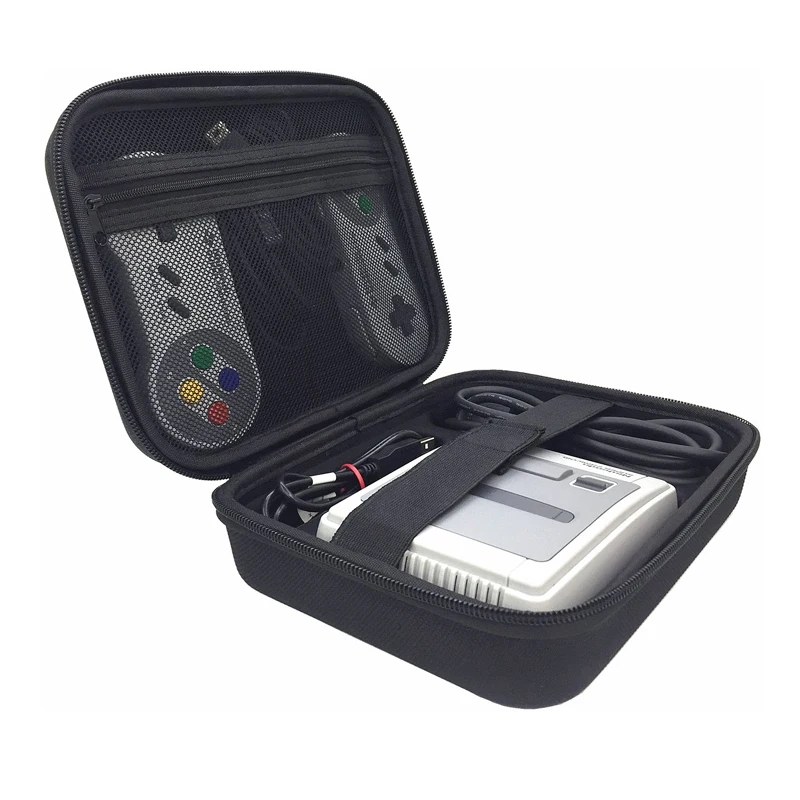 Новый портативный чехол для хранения сумка консоли Super Nintendo SNES Классический мини
