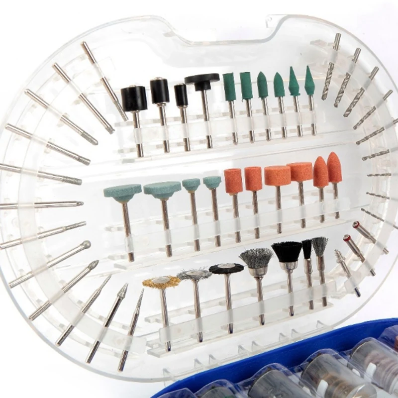 276 шт. роторный инструмент Аксессуары для дремель Биты Набор гравер абразивные