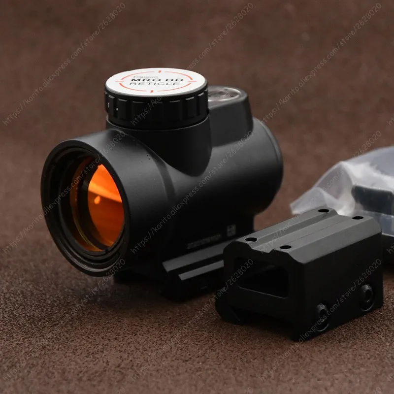 Охотничий прицел trijicon mro hd style 1х красная точка и низкий уровень Пикатинни адаптер