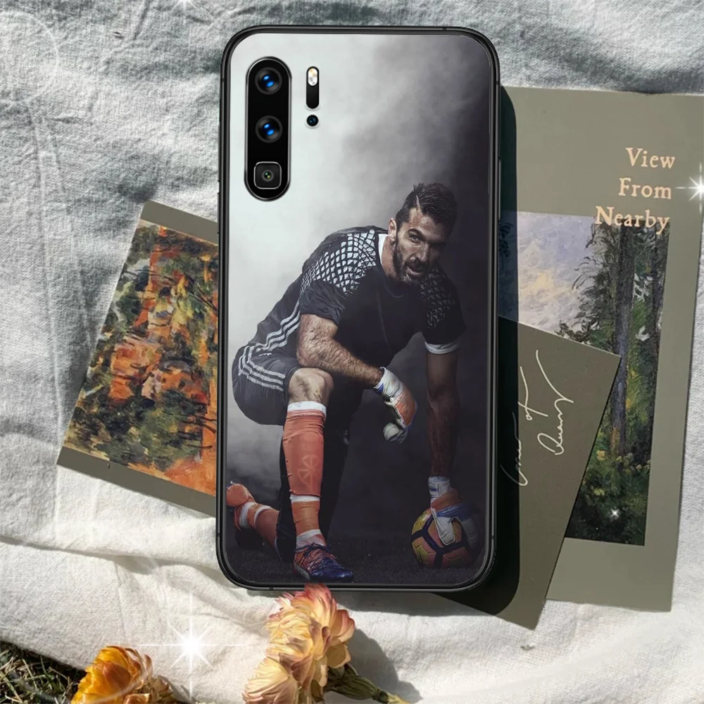 

goalkeeper Gianluigi Buffon Phone Case For Huawei P Mate 10 20 30 40 Lite Pro smart Z 2019 nova 5t black Bumper Tpu Cell Soft