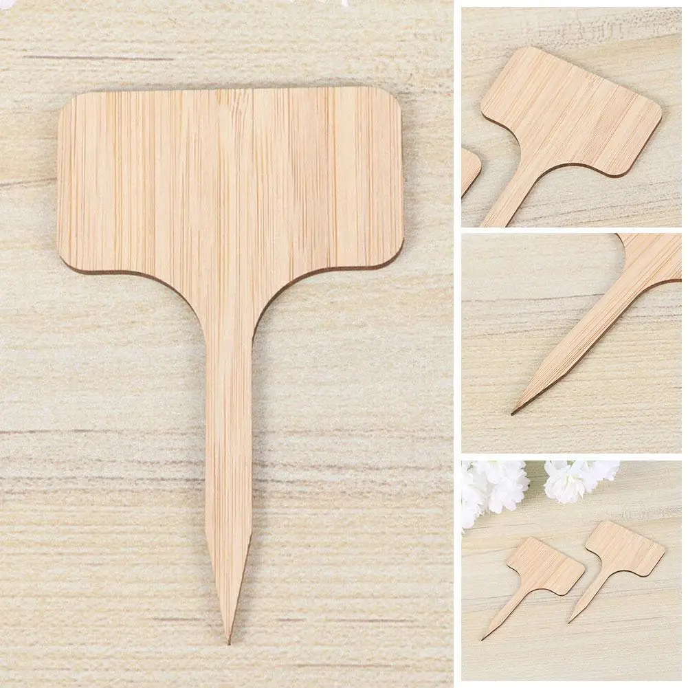 

Бамбуковые этикетки для растений, 3 размера