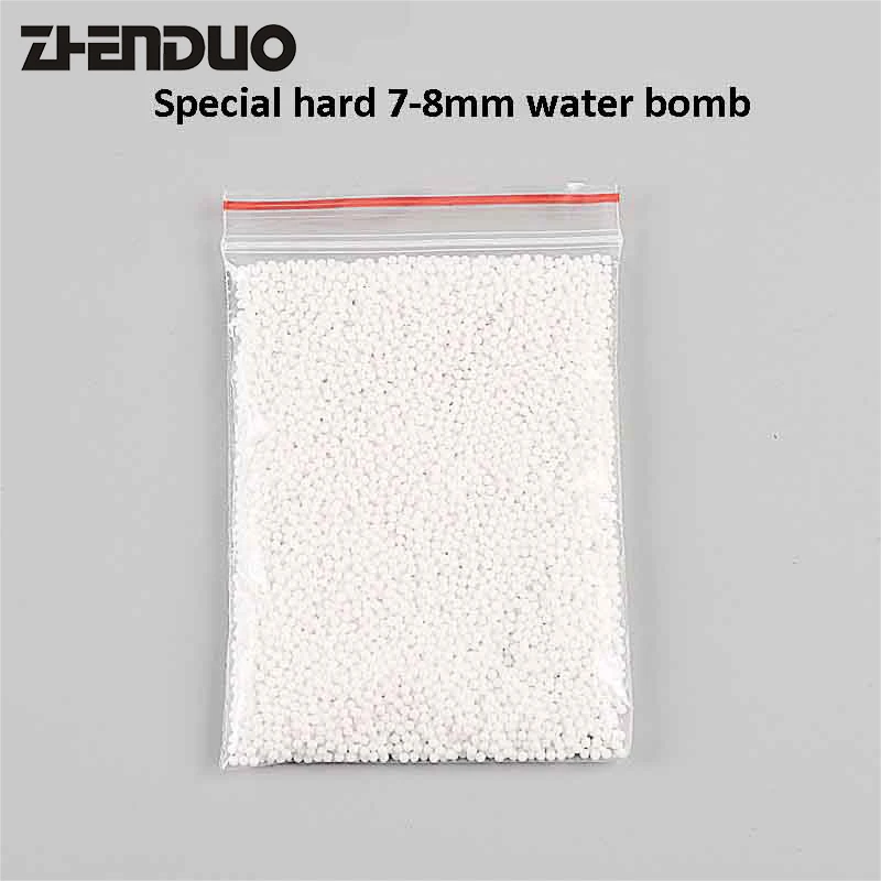 Усиленная твердость 7 8 мм гелевые шарики Кристальные пули для Игрушечного