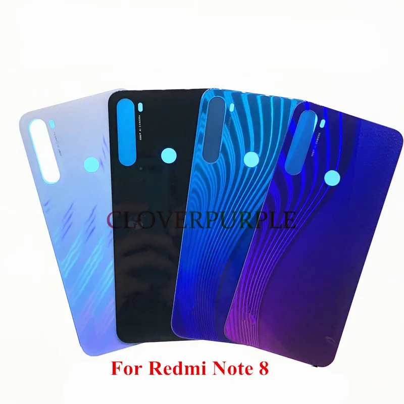 

Задняя крышка аккумулятора, стеклянный корпус, запасные части для Xiaomi Redmi Note 8 / Note 8 Pro