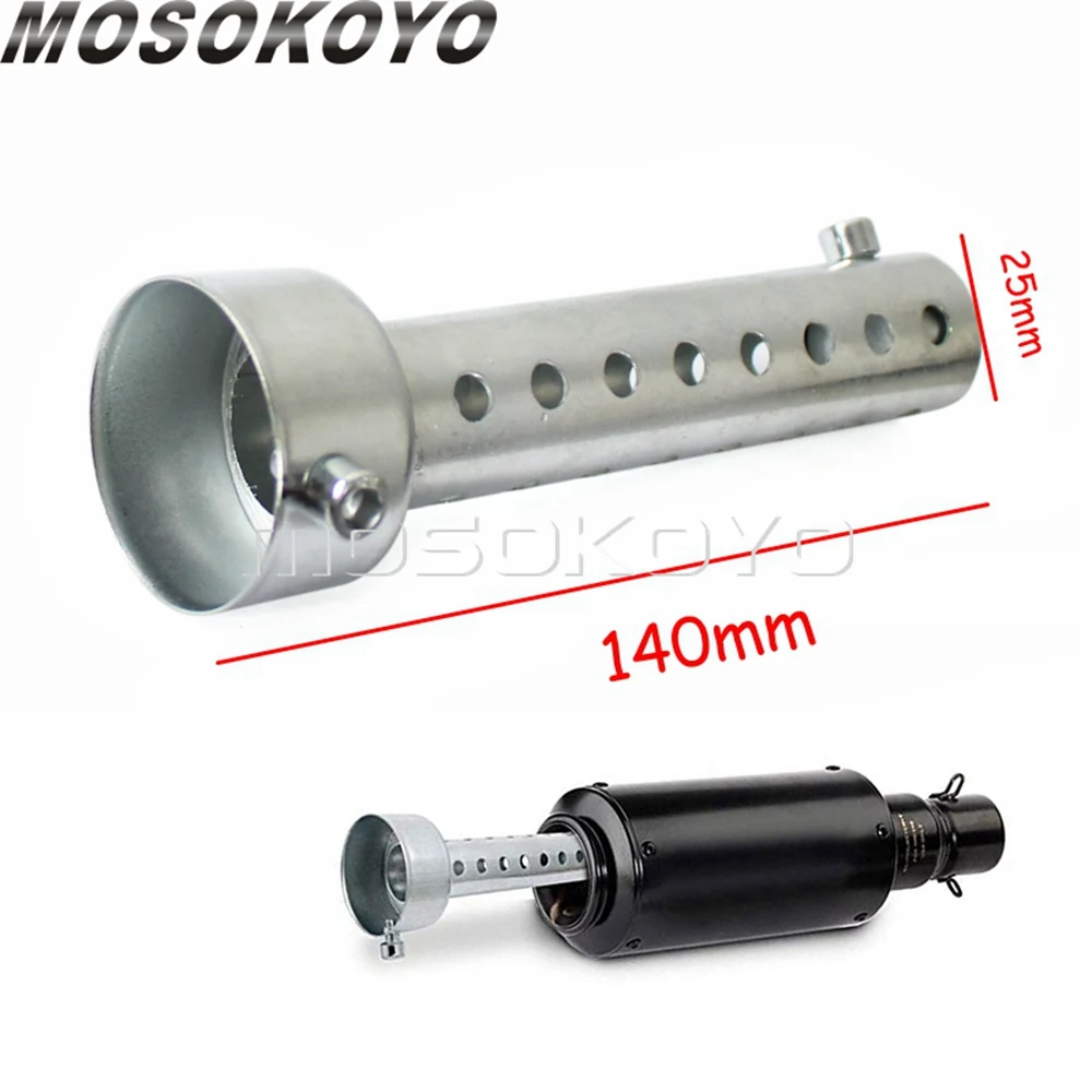Универсальный глушитель для мотоцикла диаметром 35 мм/42 мм/45 мм/48 мм/60 мм