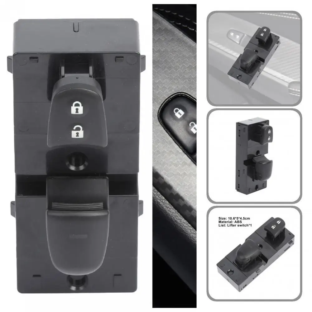 

Wear-resistant Black ABS Stable Electric Window Switch 25411-3TA1A for Teana