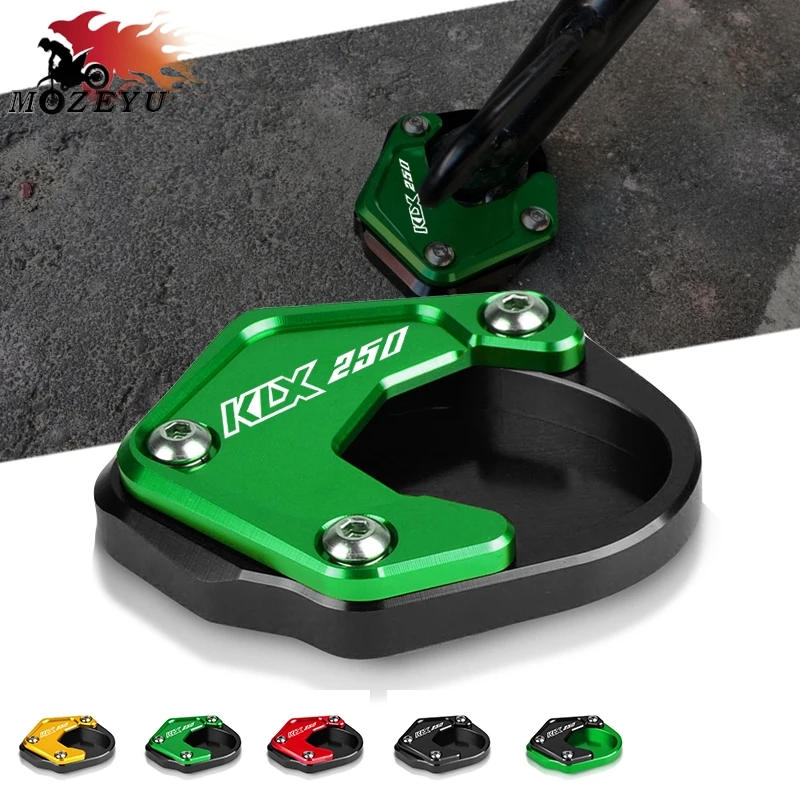 Боковая подставка с увеличенной подставкой подходит для KAWASAKI KLX250 KLX 250 2009-2016 2015 2014