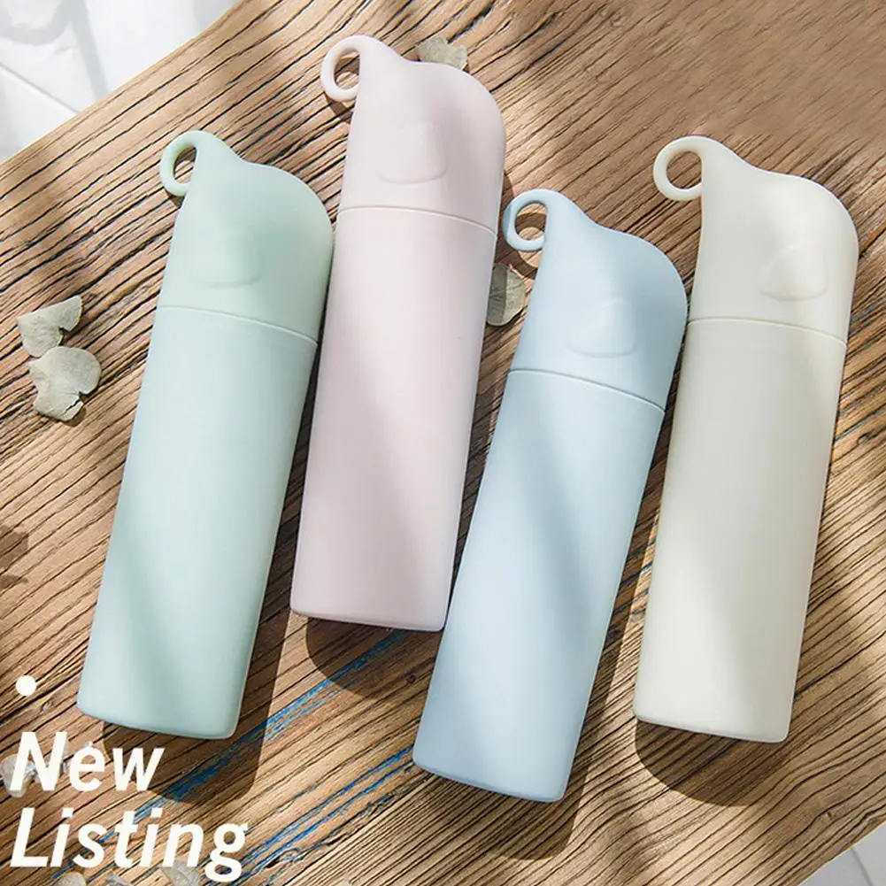 300 мл портативные уличные бутылки для воды с изображением милого слона в носу