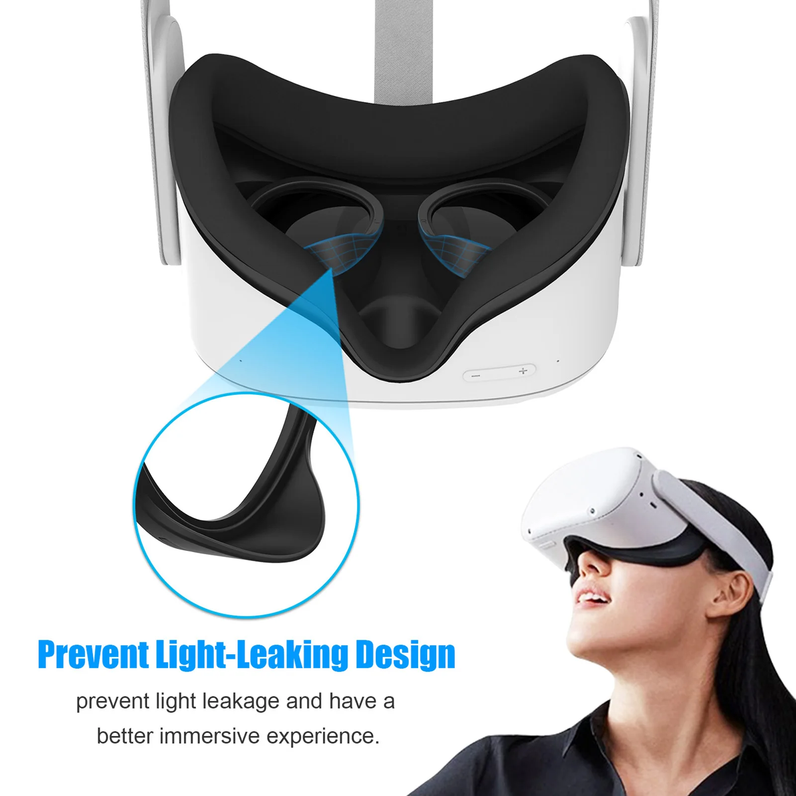 Lens Anti-Scratch Ring For Oculus Quest 2 VR Protecting Glasses From Scratching Frame Len Compatible 1/2 Rift S | Электроника