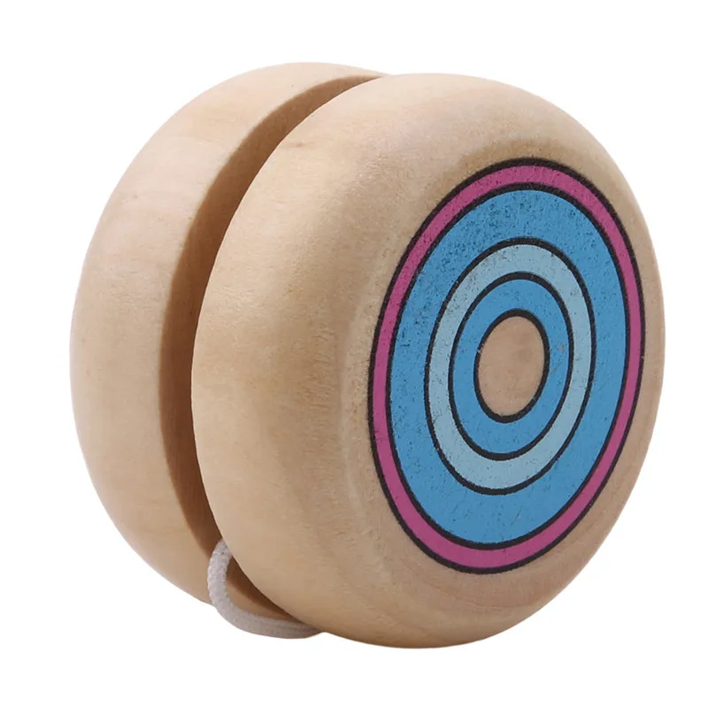 Оптовая продажа деревянные детские Классические игрушки Yoyo Yo подарки на
