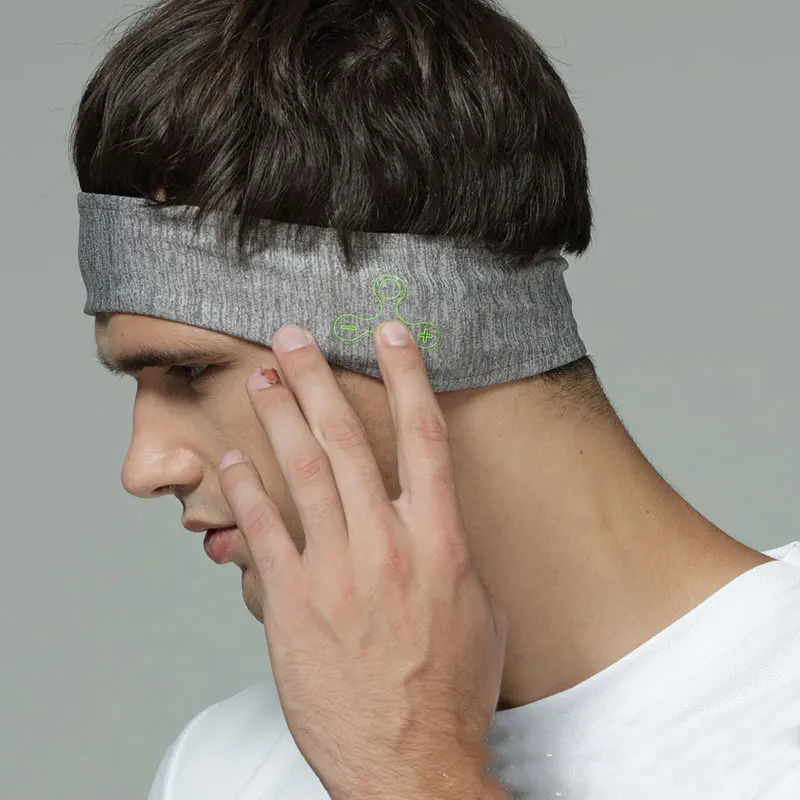 

Wireless Bluetooth Headband for Men Women with Stereo Speaker Upgrage Soft Breathable Head Band for Workout Running Yoga MC889