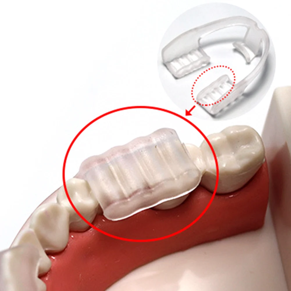

Prevent Bruxism Mouthguard Orthodontic Brace Dental Guard Mouth Grind Anti Grinding Anti Snoring Eliminates Convenient Sleep Aid