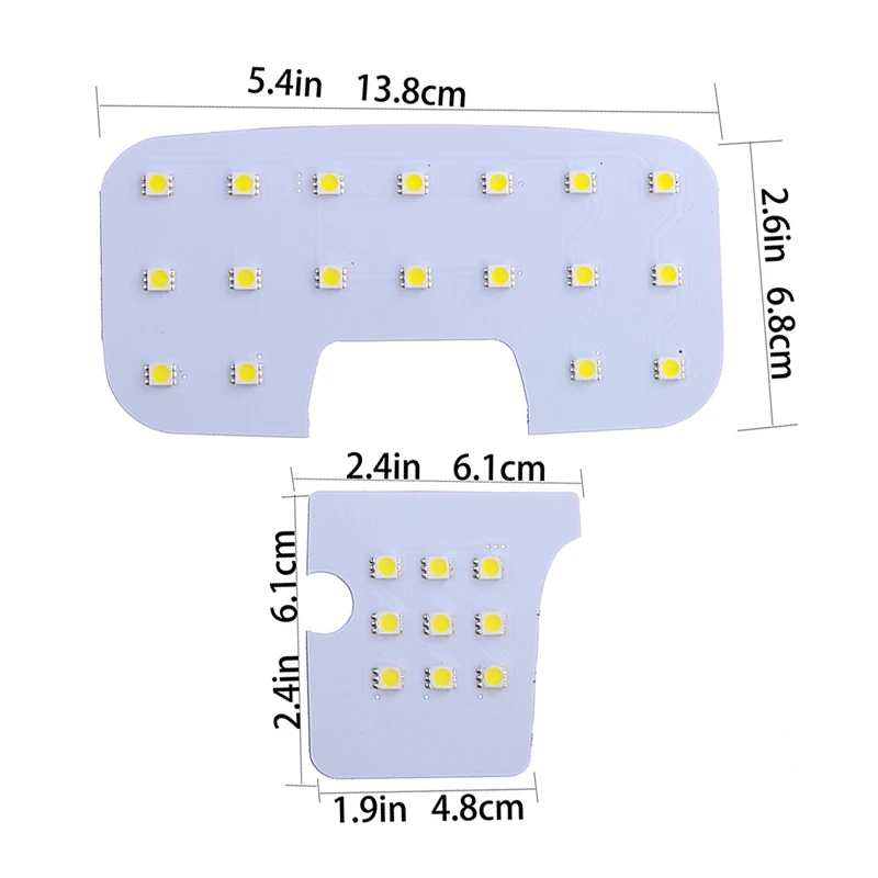 3 шт./компл. супер яркий Canbus автомобильный внутренний купол светильник для чтения