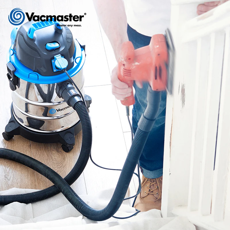 Пылесос Vacmaster 20 л для дома с функциями влажная и сухая уборка чистка ковров бак из