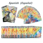 Карты покемона испанская Charizard GX EX VMAX Carte с Trade Espaol карточная игрушка