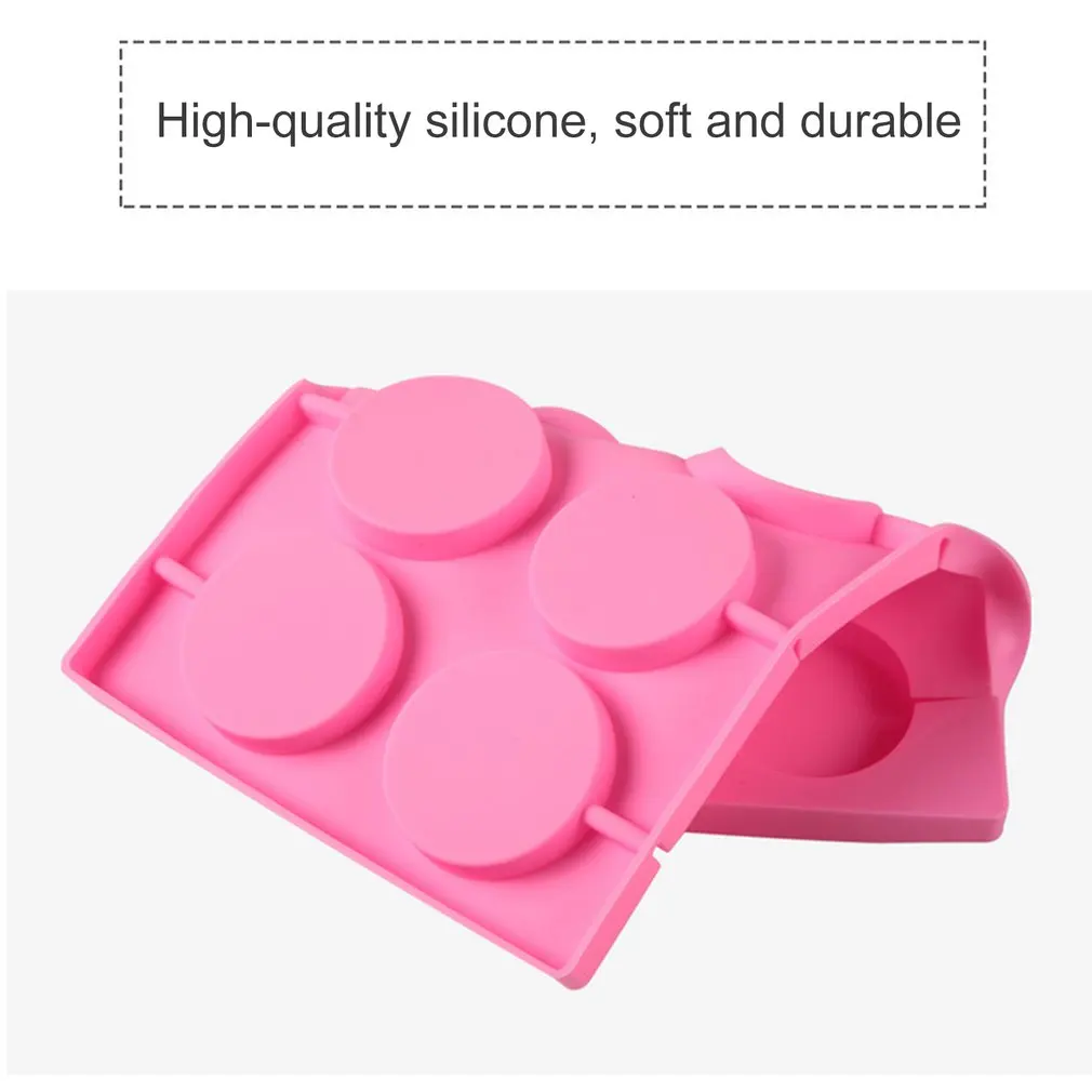 Силиконовая форма с 8 отверстиями круглая для мастики инструменты выпечки торта