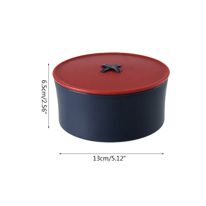 

New 1Set Portable Sewing Box Kit 3D Button Shaped Travel Sew Stitching Quilting DIY Craft Tools Mom Gifts