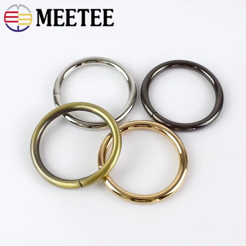 Металлические круглые застежки Meetee 32 мм с уплотнительным кольцом 5/20 шт.