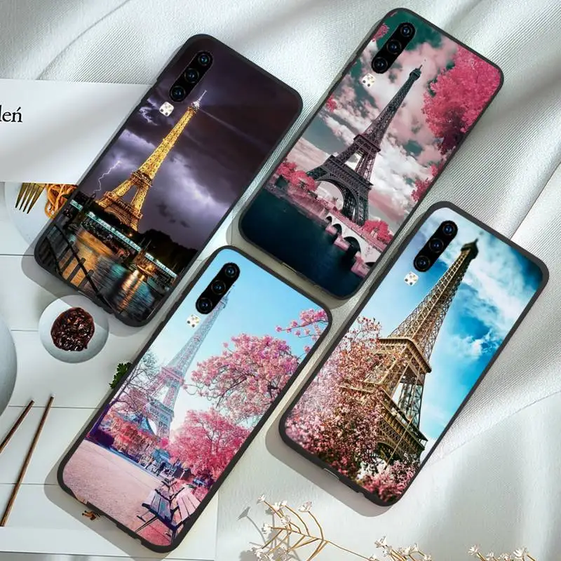 

Romantic Paris Eiffel Tower Phone Case For Huawei Mate 9 10 20 Pro lite 20x nova 3e P10 plus P20 Pro Honor10 lite