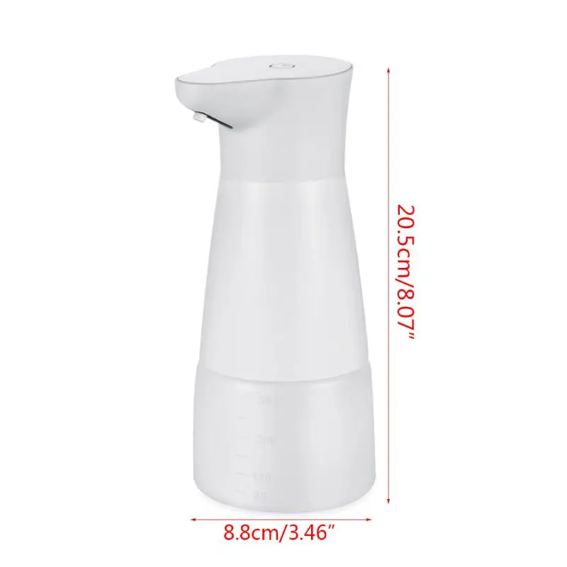 

300ML Automatic Sensor Soap Dispenser Touchless Liquid Hand Cleaner Machine Hand Wash Shower Gel Pump for Kitchen Bathroom