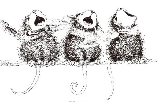 Прозрачный силиконовый штамп для мыши/печать скрапбукинга/фотоальбома