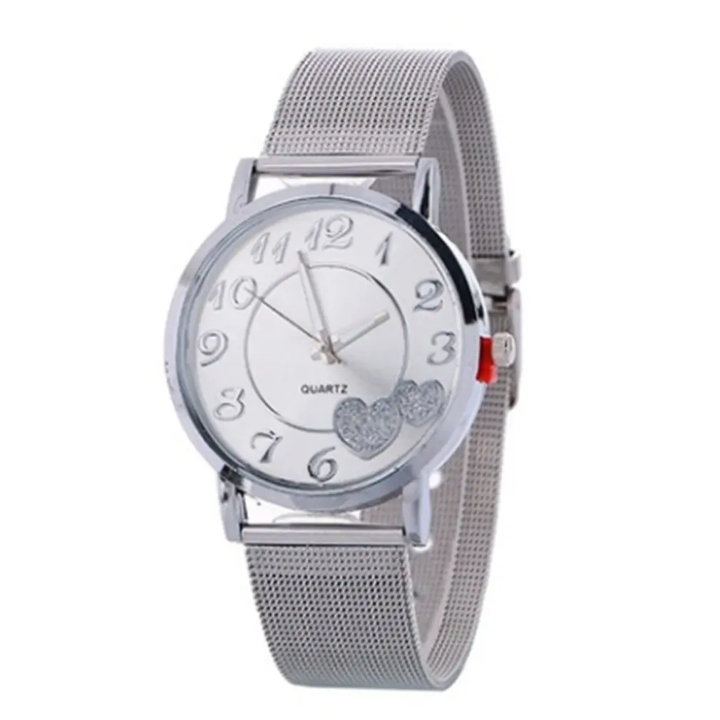 Маленький Изысканный круглый циферблат повседневные Элегантные женские