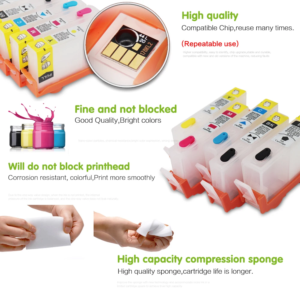 Чернильный картридж HP 685 многоразового использования для Deskjet Ink Advantage 4615 4625 5525 6525