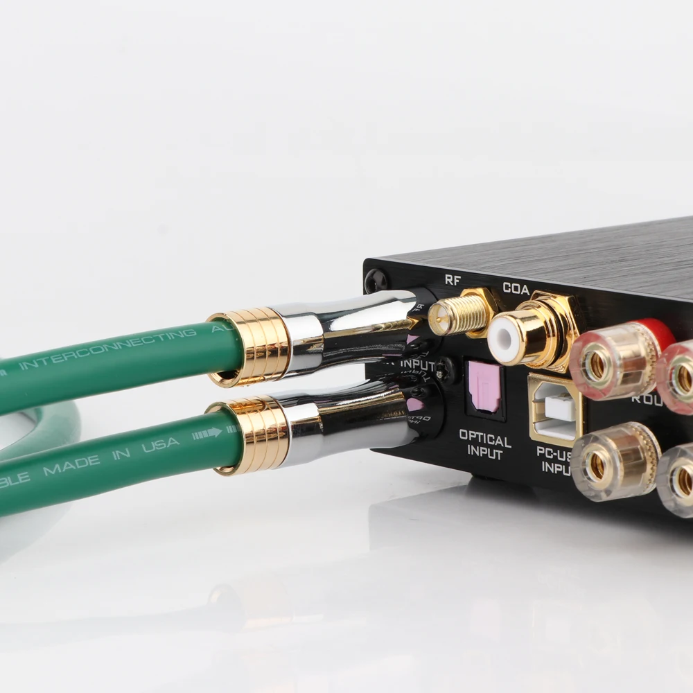 

2328 99.998% Чистая медь HiFi аудио кабель RCA межсоединительный кабель аудиофил RCA для аудиокабеля RCA