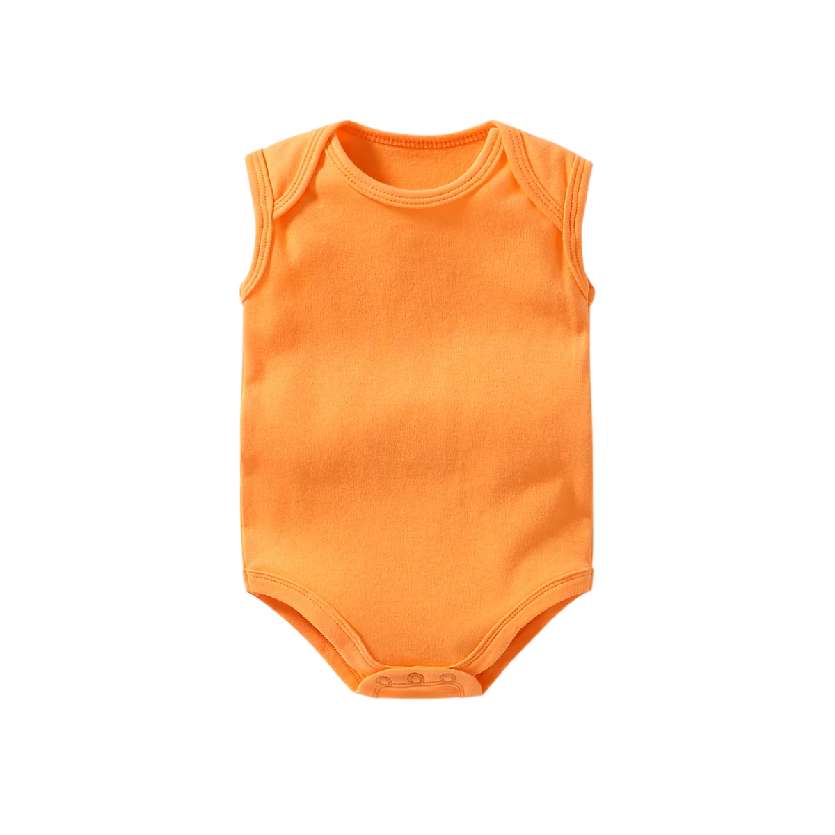 baby rompers Orange 3 шт./лот Детские ромперы без рукавов хлопковое боди для новорожденных Одежда для маленьких мальчиков и девочек, Ropa, Bebe, комбинезон для детей от 0 до 3, 6, 9, 12, 18, 24 месяцев - Цвет: baby rompers Orange