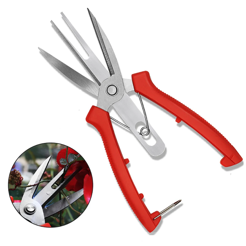 Садовые ножницы с двойной окантовкой садовые фруктовым деревом секаторы