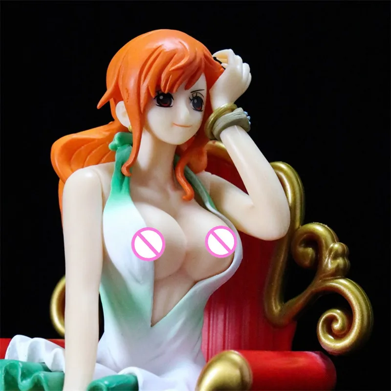 15 см аниме сексуальная девушка фигуры стул вер. Нами ПВХ R18 + жесткий сундук 1/7