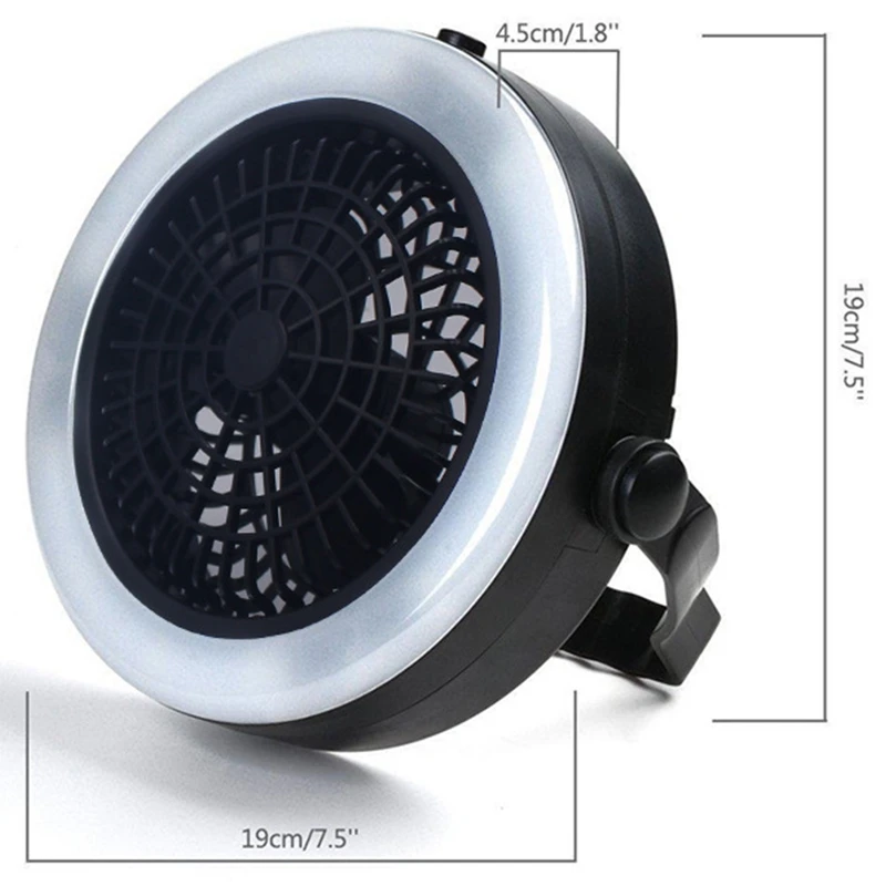 

Camping Lantern Emergency Rescue Kit with Fan Emergency Hurricane Power Outage Camping Lantern