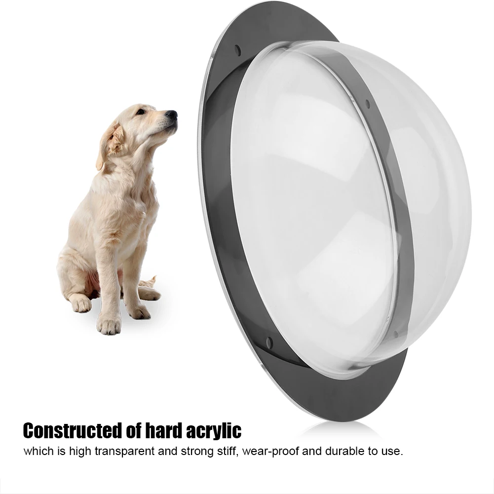 Акриловая дверь для домашних животных забор кошек и собак прочное купольное