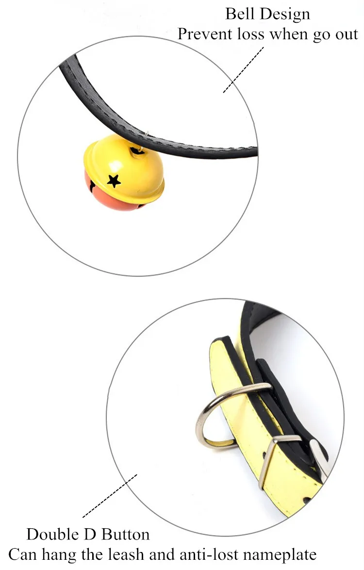 Ошейник для домашних животных с застежкой-колокольчиком товары аксессуары