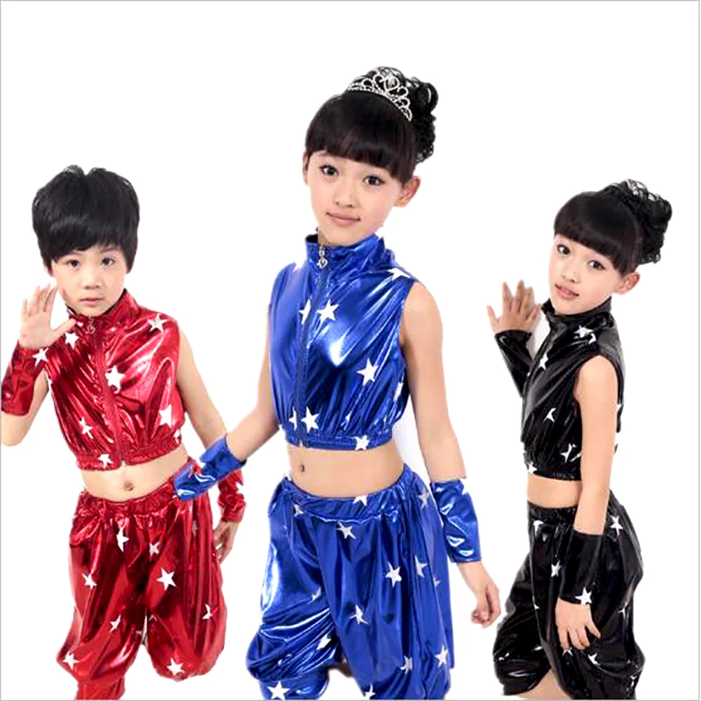 Детские джазовые танцевальные костюмы детская одежда в стиле хип хоп