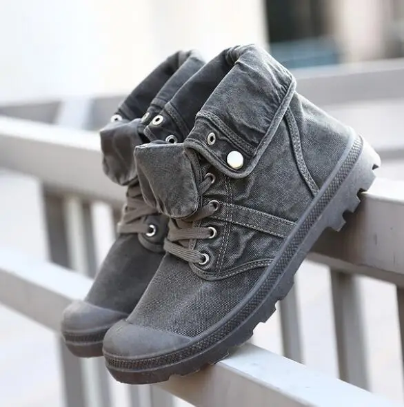 

2020 Fashion Martin shoes Spring Autumn Men Sneakers Lace Up Breathable Men's Shoes High Top Fashion Canvas Casual Shoes 45