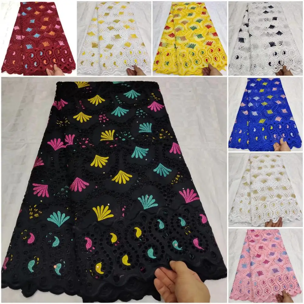 

NaXiu Swiss Voile Lace In Switzerland African French Voile Lace Fabric High Quality Cotton Nigerian Dry Lace Fabric