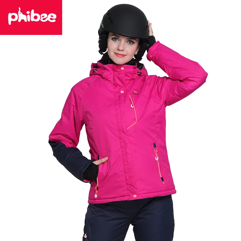 Мужской и женский новый стиль лыжный костюм куртка толстый Дождевик