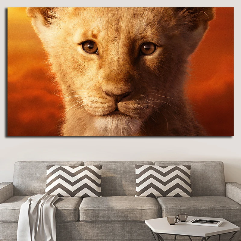 Постер из фильма Король Лев картина для дома картины с животными настенное