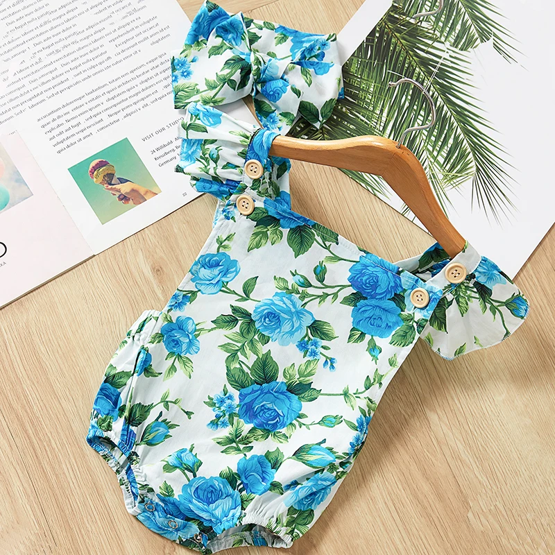 Комбинезон с Минни Маус + повязка на голову для новорожденных 0-24 месяцев | Детская