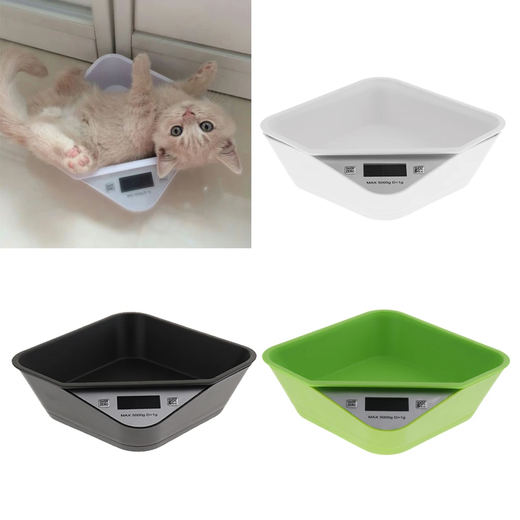 

Digital Pet Scale for Dog and Cat Display Sensor Especially for Pregnant Cats and Baby Pets