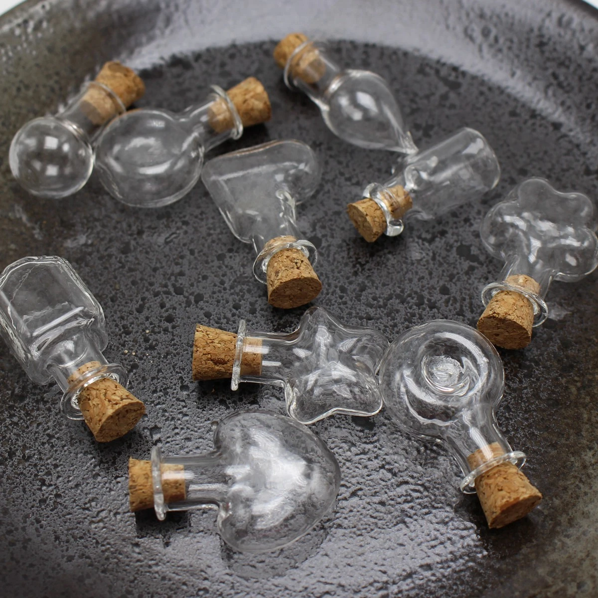10 пустые стеклянные бутылки флаконы|bottle crystal|bottle nipplebottle opener baseball hat |