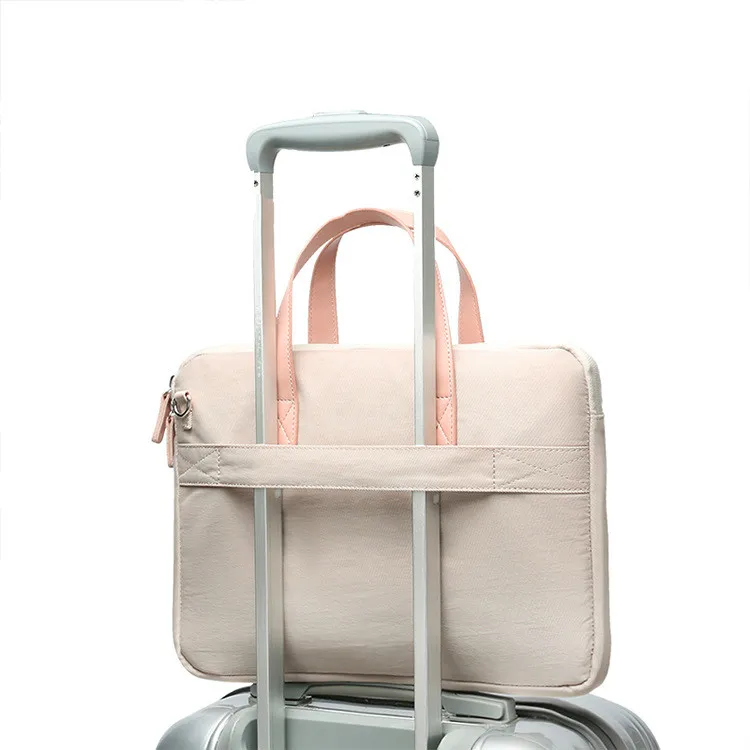 

Portable Waterproof Laptop Bags Briefcases Office Document Stationery Storage Tote Men Women Travel Business Organize Pouchs