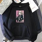 Худи Chiaki Nanami 2021, женские толстовки в стиле Харадзюку с принтом манга, Худи оверсайз в стиле данганронпа, пуловеры с графическим принтом, свитшоты, худи, аниме одежда