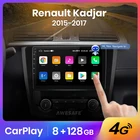 AWESAFE Android 10 для Renault Kadjar 2015 - 2017 Автомагнитола мультимедийные видеоплееры Android Авто CarPlay 2 din dvd