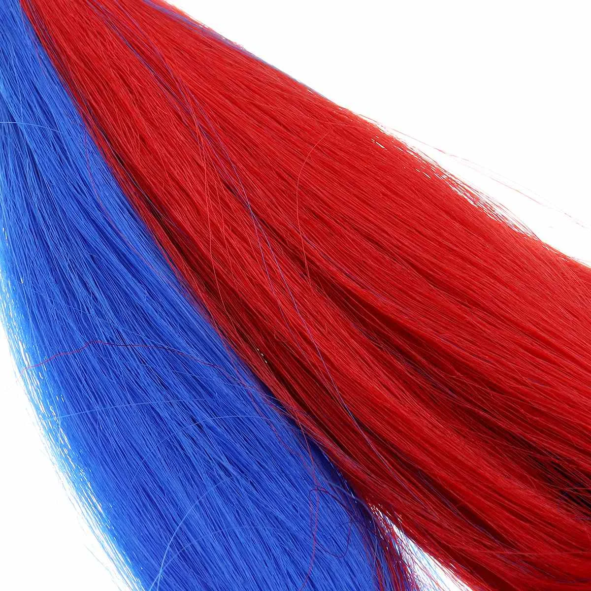 

30CM Punk Style Motorcycle Ponytail Helmet Braid Curly Hair Braid Horn Motorbike Female Cosplay Helmet Fashion Braid Sticker